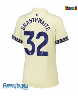 Everton Jarrad Branthwaite #32 Tricou Fotbal Replică 2025-26 Femei Deplasare
